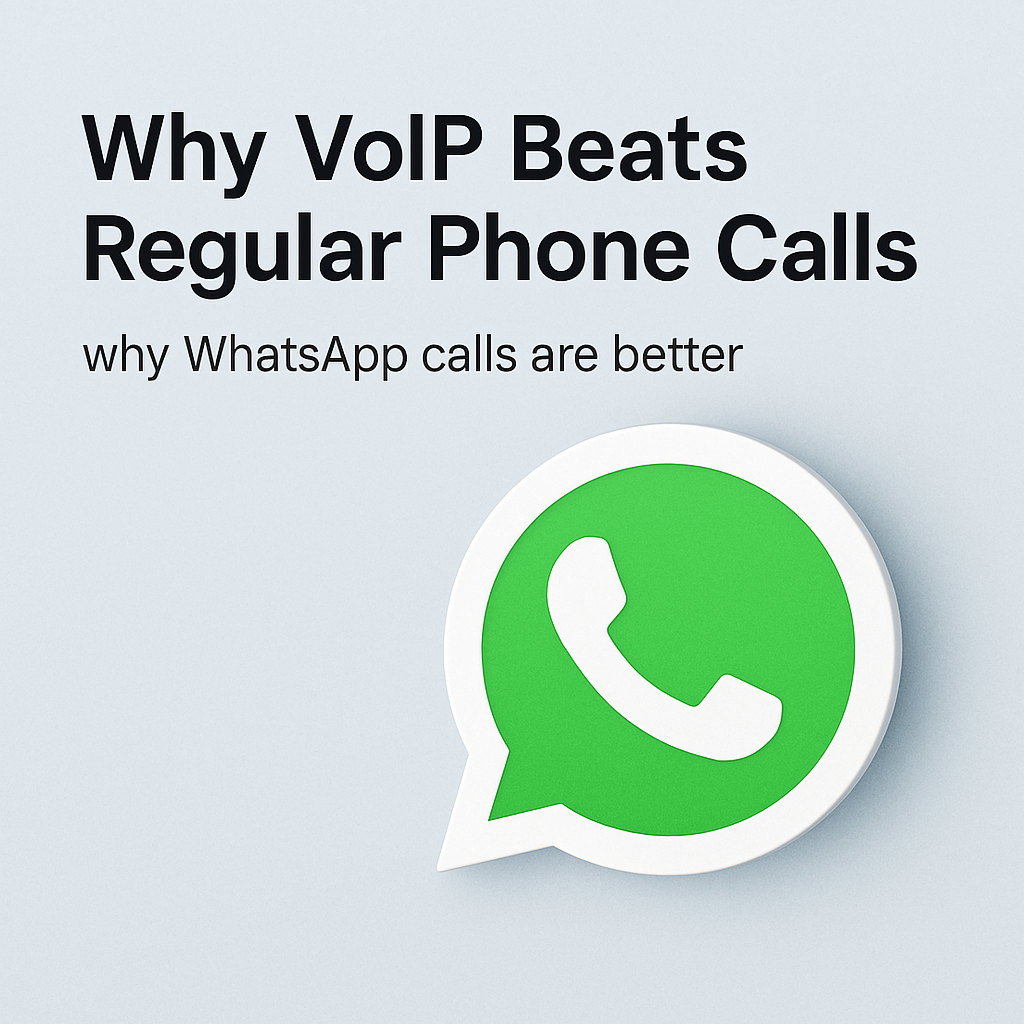 Why VoIP beats regular phone calls ⚡️